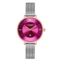 CURREN 9037 Beautiful Women's Thin Quartz Bangle Watch For Womens Fashion Stainless Steel Wristwatch Ladies Dress Clock Female